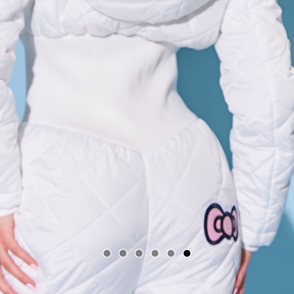 Hello Kitty Quilted Snow Jumpsuit - Picture 6 of 6